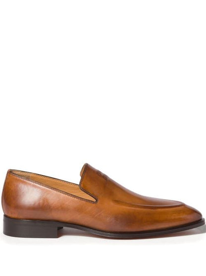 LEATHER LOAFERS