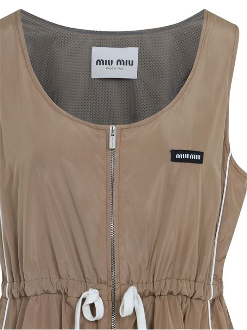 SILK BLEND MINI DRESS
