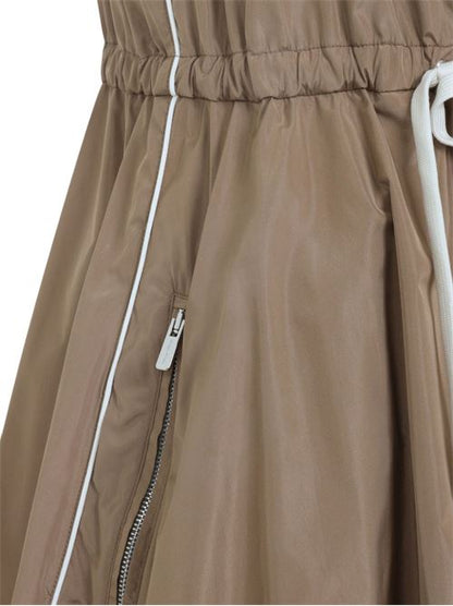 SILK BLEND MINI DRESS