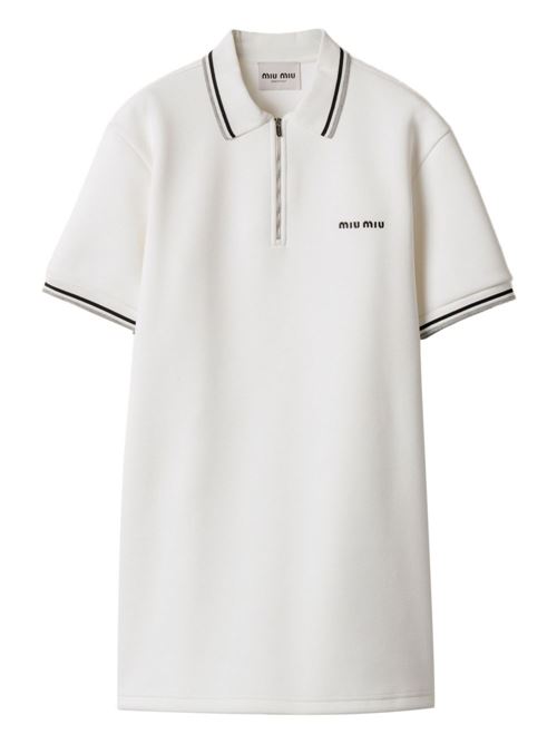 COTTON SHORT POLO DRESS