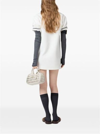 COTTON SHORT POLO DRESS