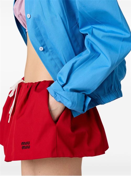 COTTON MINI SKIRT