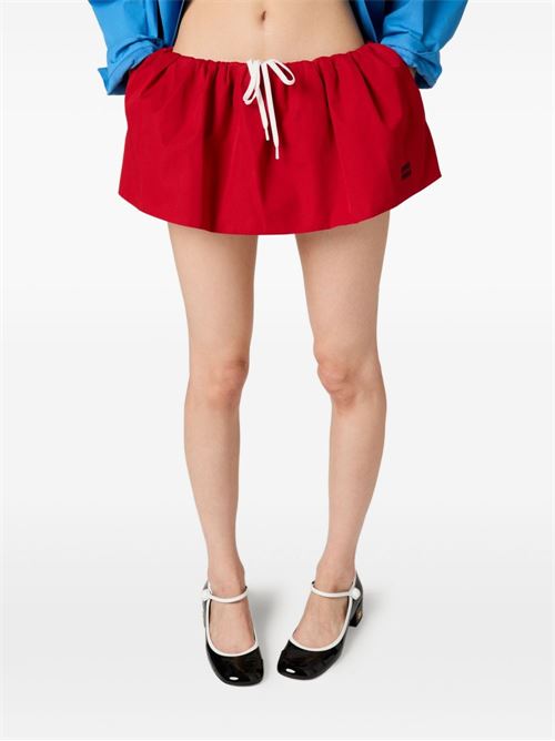 COTTON MINI SKIRT