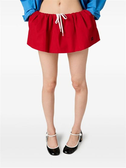 COTTON MINI SKIRT