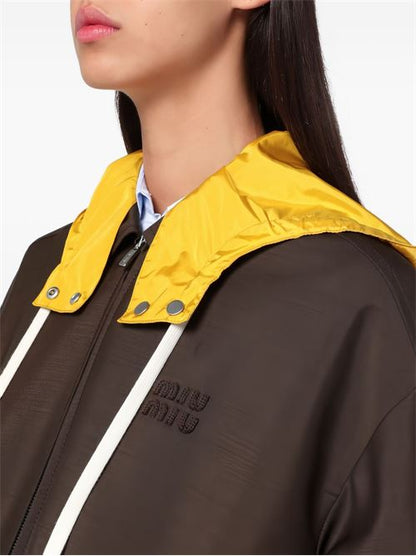 WOOL HOODED JACKET