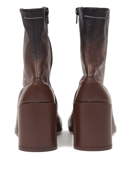 LEATHER ANKLE BOOTS