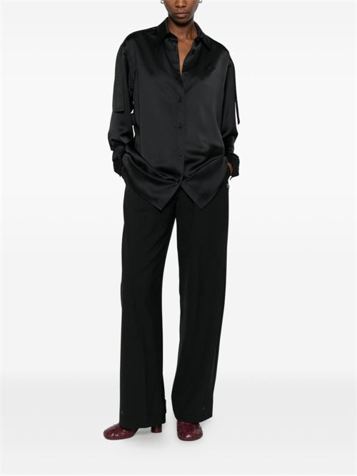 WOOL BLEND TROUSERS