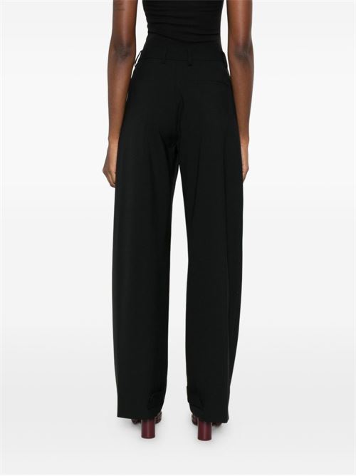 WOOL BLEND TROUSERS