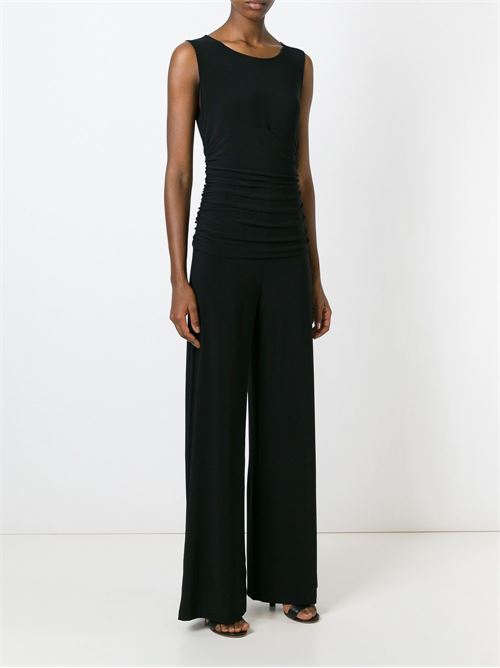 SLEEVELESS CREWNECK JUMPSUIT