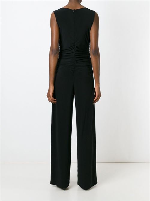SLEEVELESS CREWNECK JUMPSUIT