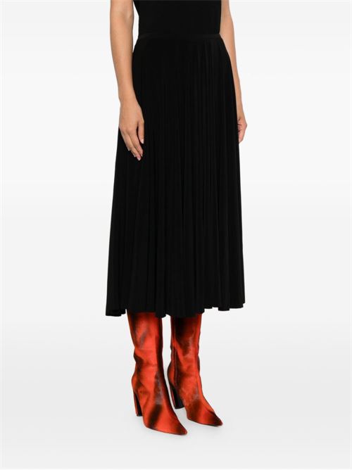 PLEATED MIDI SKIRT