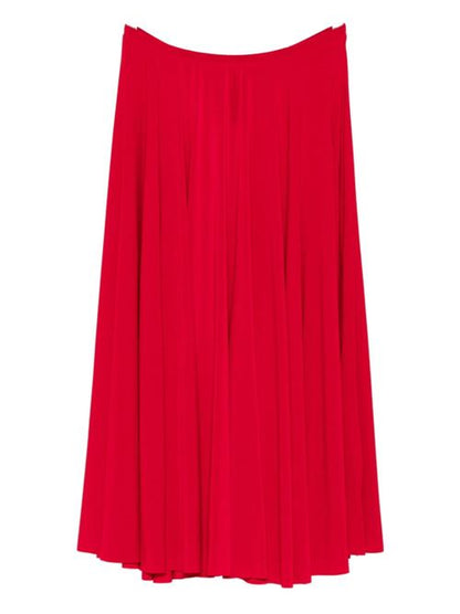 PLEATED MIDI SKIRT
