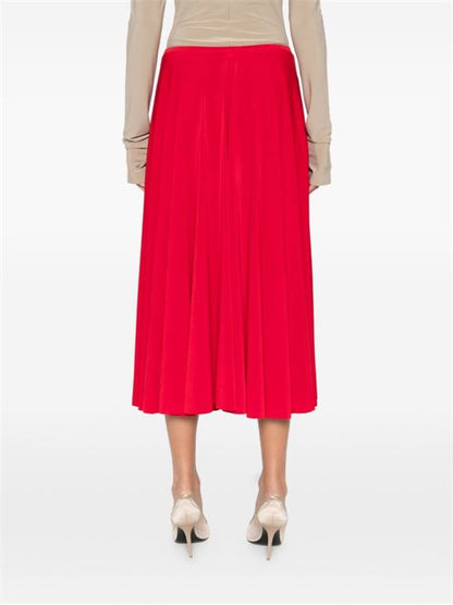PLEATED MIDI SKIRT