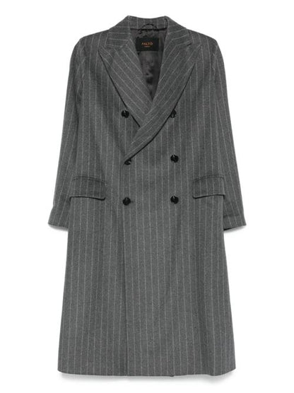 WOOL DOUBLE-BREASTED COAT