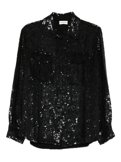 SEQUINED SHIRT