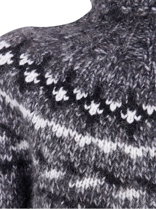 WOOL TURTLE-NECK JUMPER