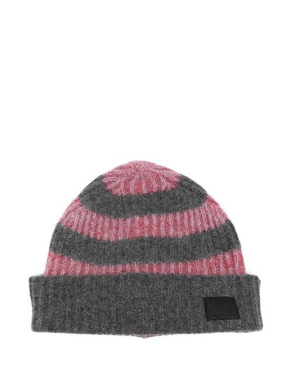 WOOL STRIPED BEANIE