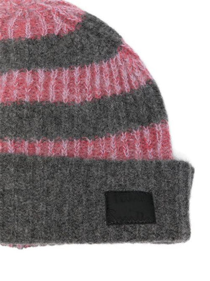 WOOL STRIPED BEANIE