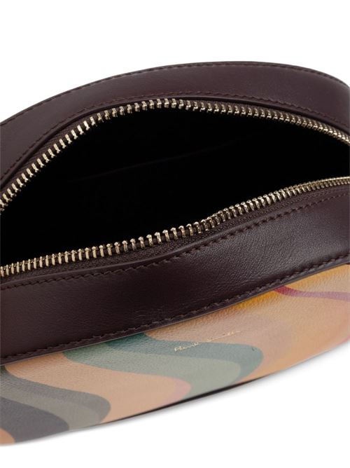 SWIRL LEATHER CROSSBODY BAG