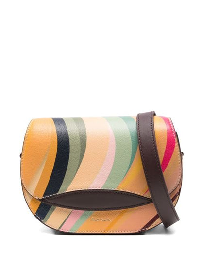 SWIRL LEATHER CROSSBODY BAG