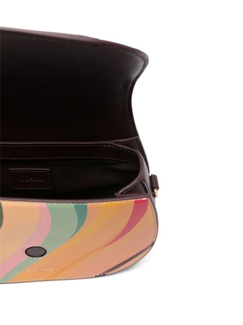 SWIRL LEATHER CROSSBODY BAG