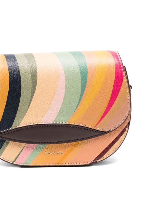 SWIRL LEATHER CROSSBODY BAG