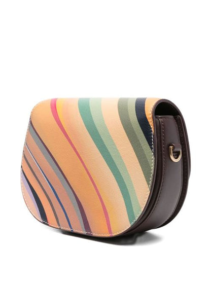 SWIRL LEATHER CROSSBODY BAG