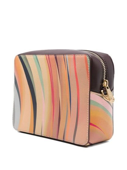 SWIRL LEATHER CROSSBODY BAG