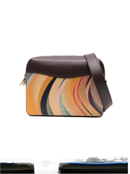 SWIRL LEATHER CROSSBODY BAG