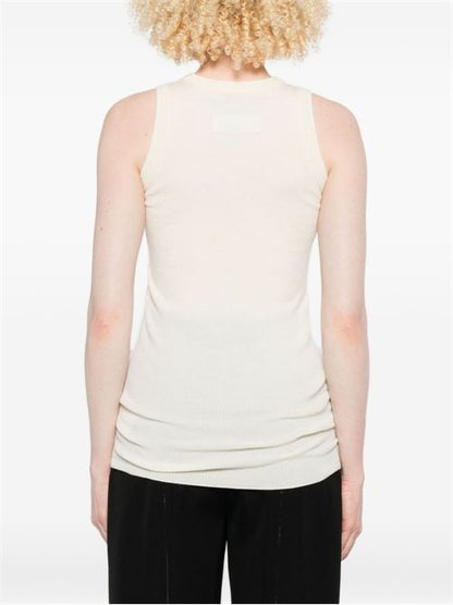 RIBBED WOOL TANK TOP