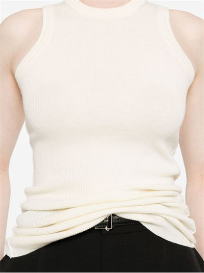 RIBBED WOOL TANK TOP