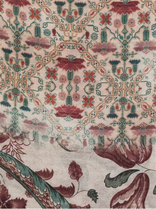 PRINTED CASHMERE SCARF
