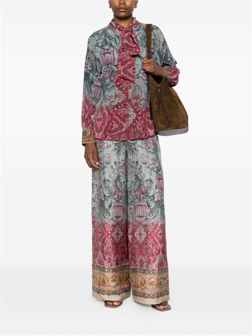 PRINTED SILK SHIRT