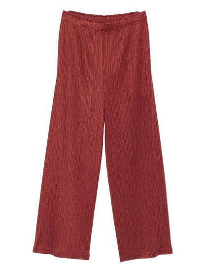 PLEATED TROUSERS