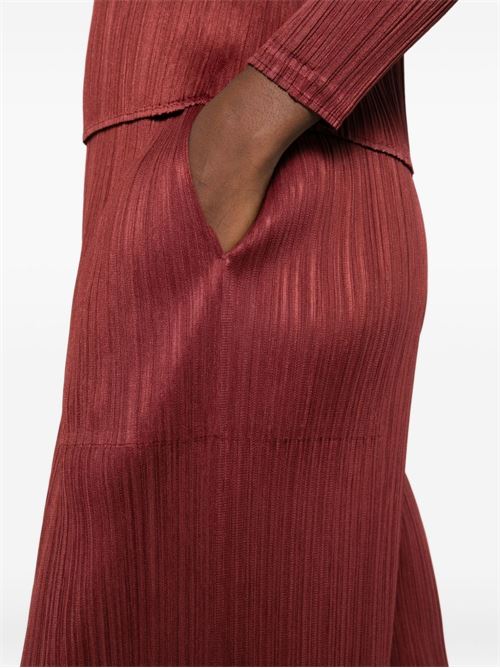 PLEATED TROUSERS
