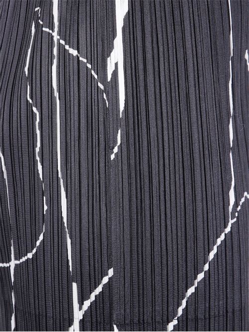 PLEATED STRAIGHT TROUSERS