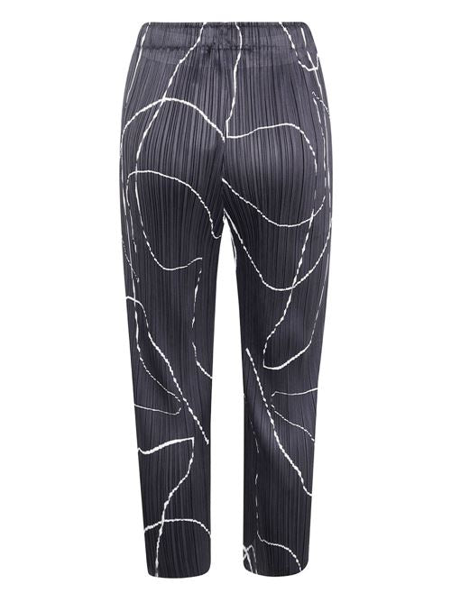 PLEATED STRAIGHT TROUSERS