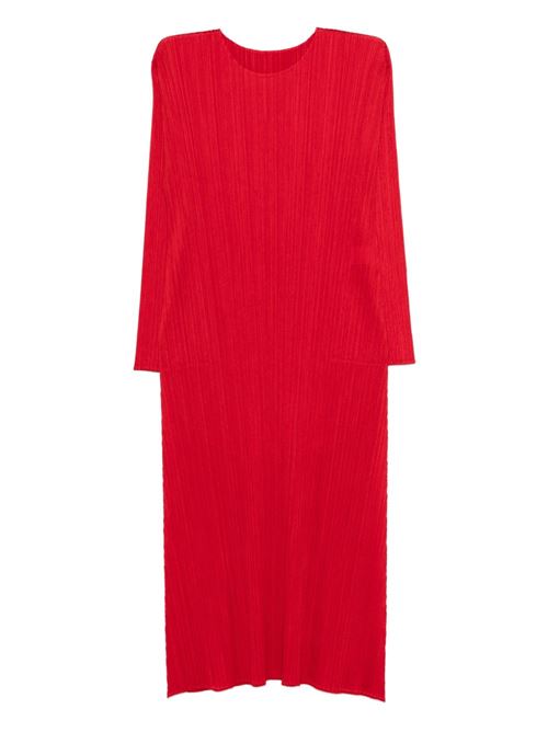 PLEATED LONG DRESS