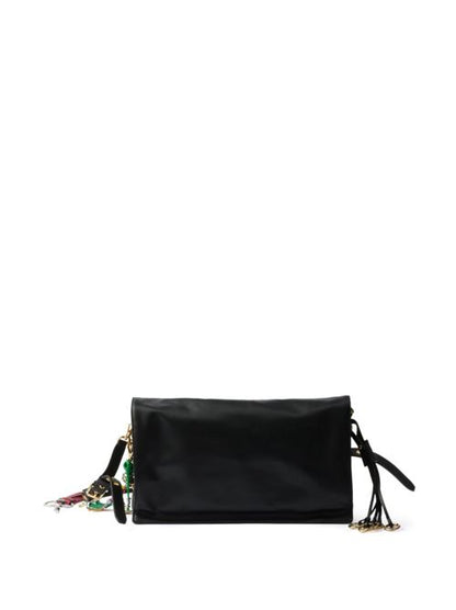 PRADA SOFT SOUND LARGE LEATHER SHOULDER BAG