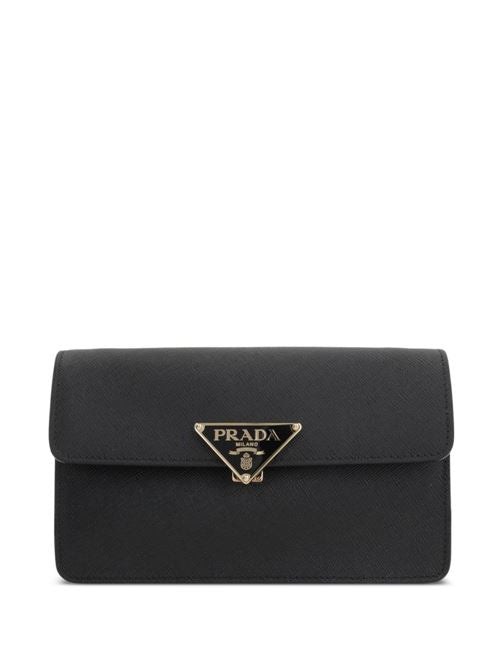 PRADA ARQUÉ SAFFIANO LEATHER SHOULDER BAG