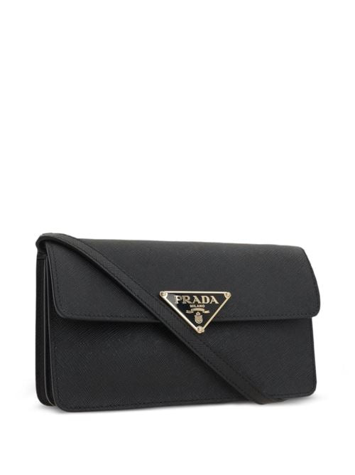 PRADA ARQUÉ SAFFIANO LEATHER SHOULDER BAG