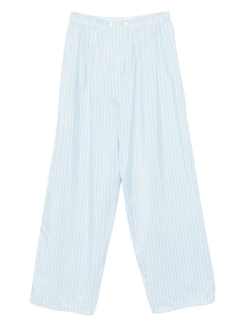 COTTON BLEND TROUSERS