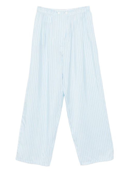 COTTON BLEND TROUSERS