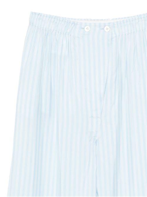 COTTON BLEND TROUSERS