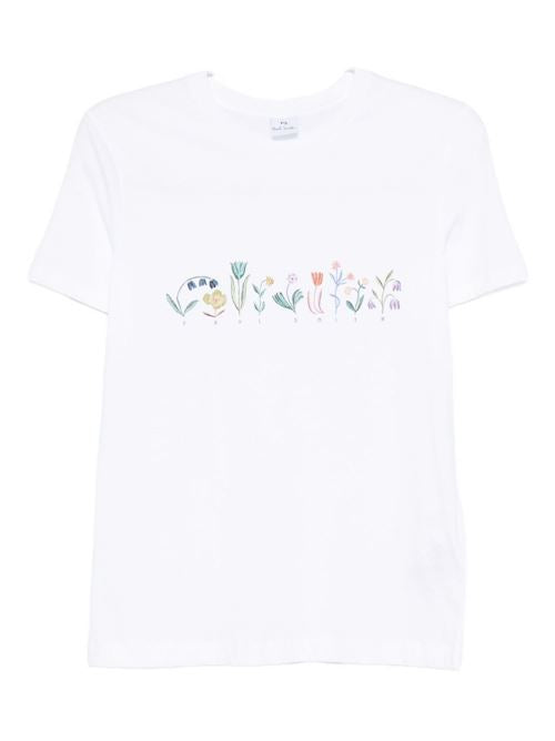 BLOOM PRINT COTTON T-SHIRT