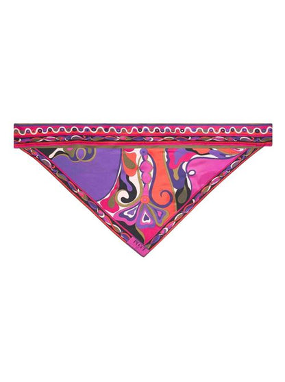 PRINTED SILK FOULARD