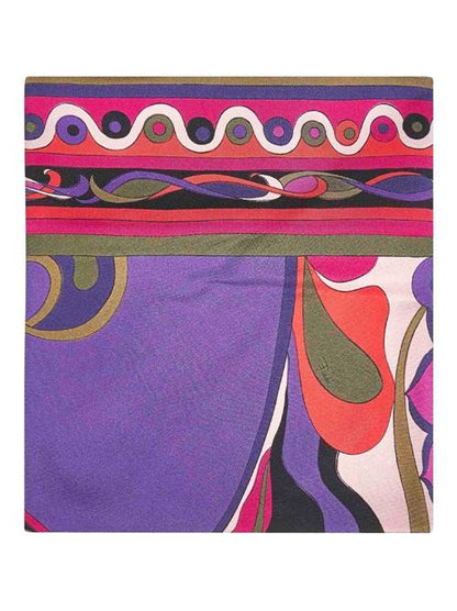 PRINTED SILK FOULARD