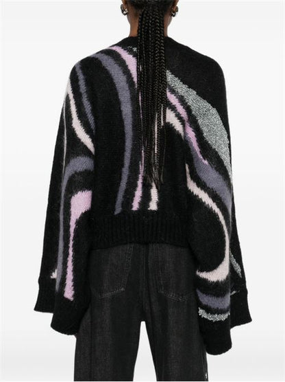 WOOL PRINTED SWEATER