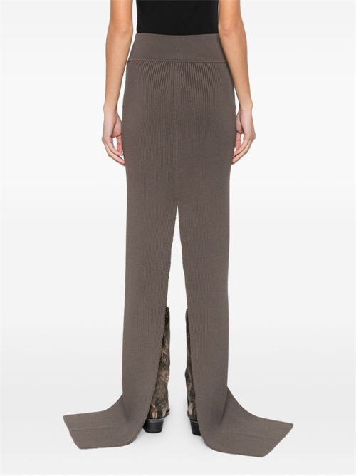 WOOL LONG SKIRT