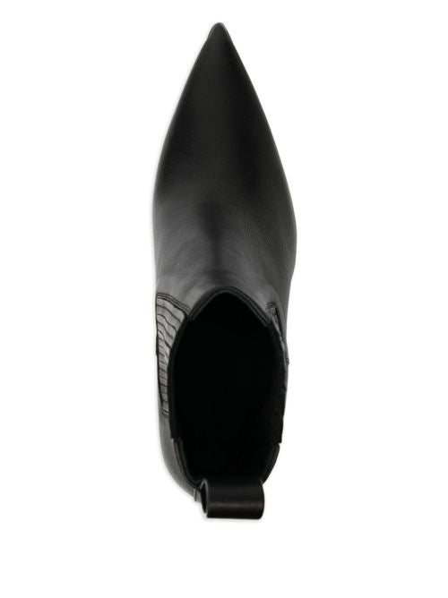 LEATHER ANKLE BOOTS